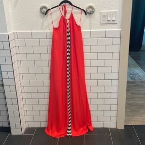 Small Vici Halter Top Maxi Dress